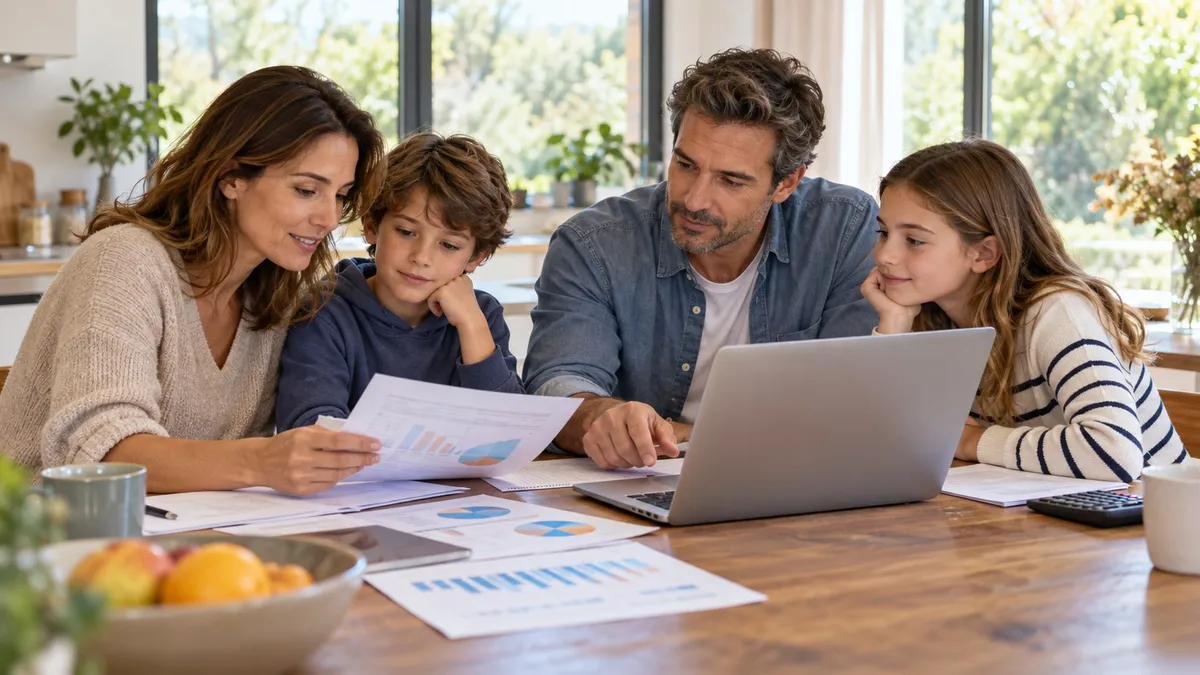 Analyse des contrats famille et des options enfants.